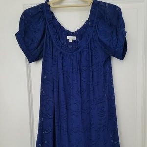 Shoshanna Cobalt Blue Minidress / Tunic
